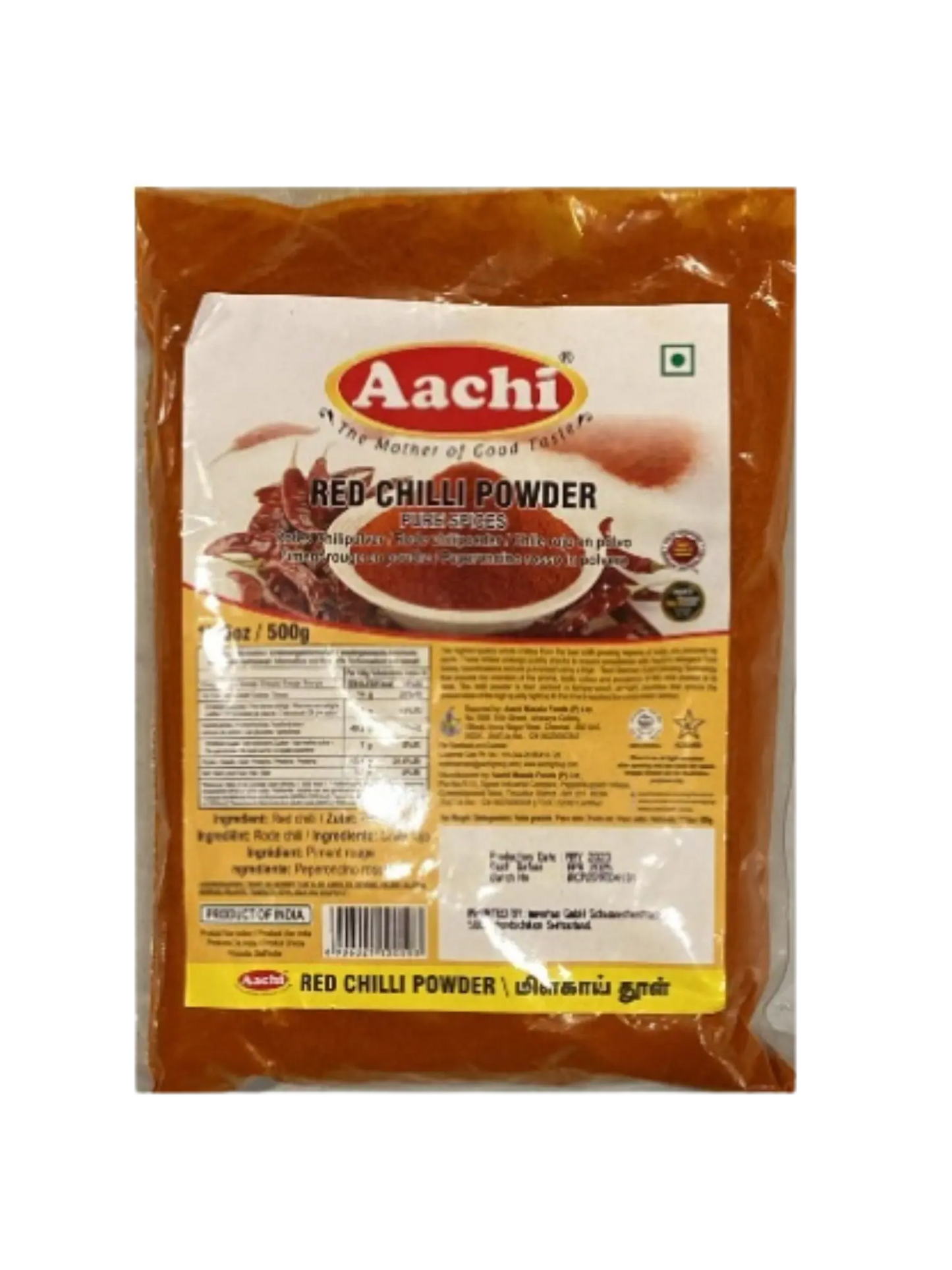 Aachi Red Chilli Powder 500g
