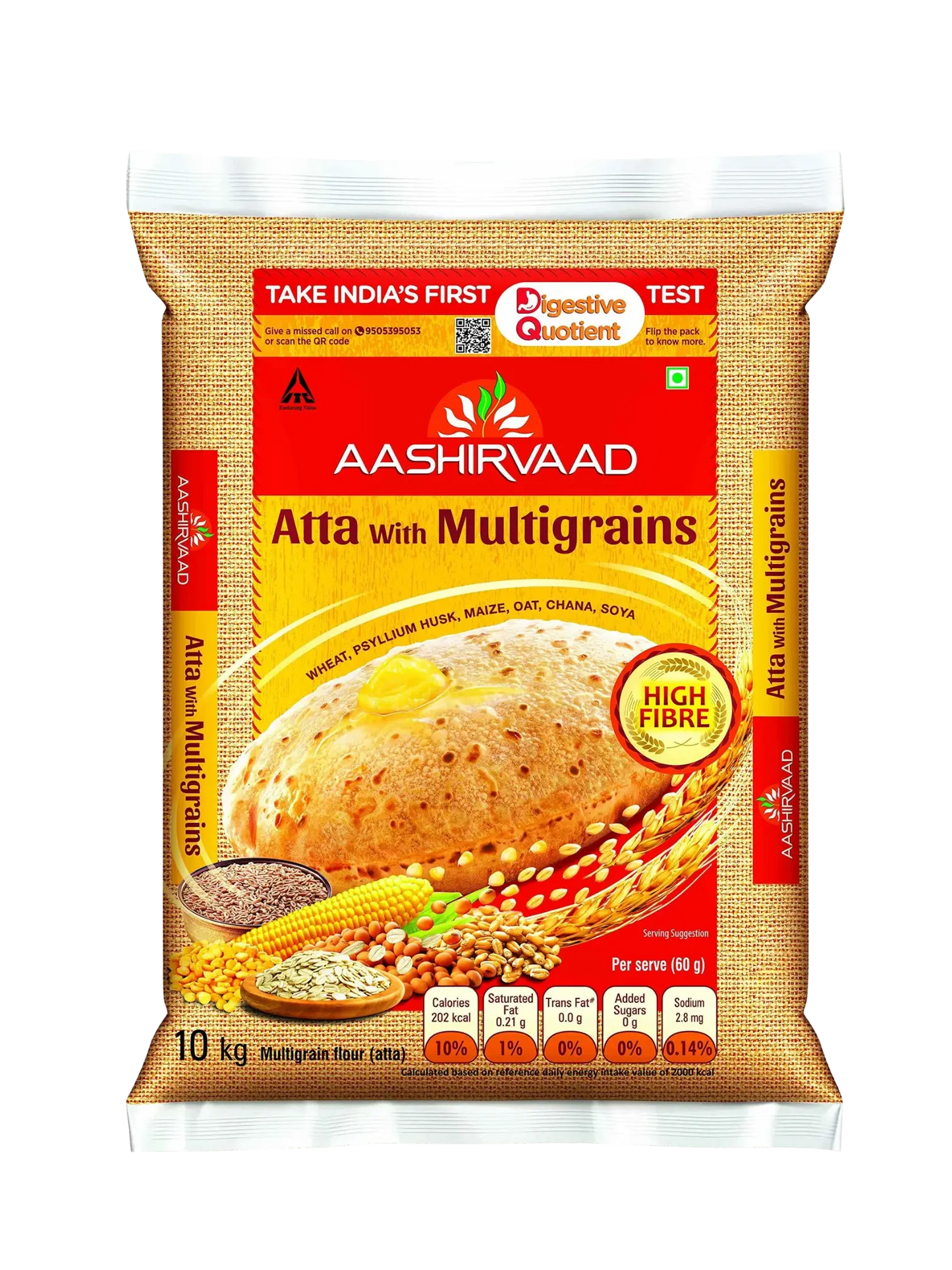 Aashirvaad Atta Multigrain 10Kg