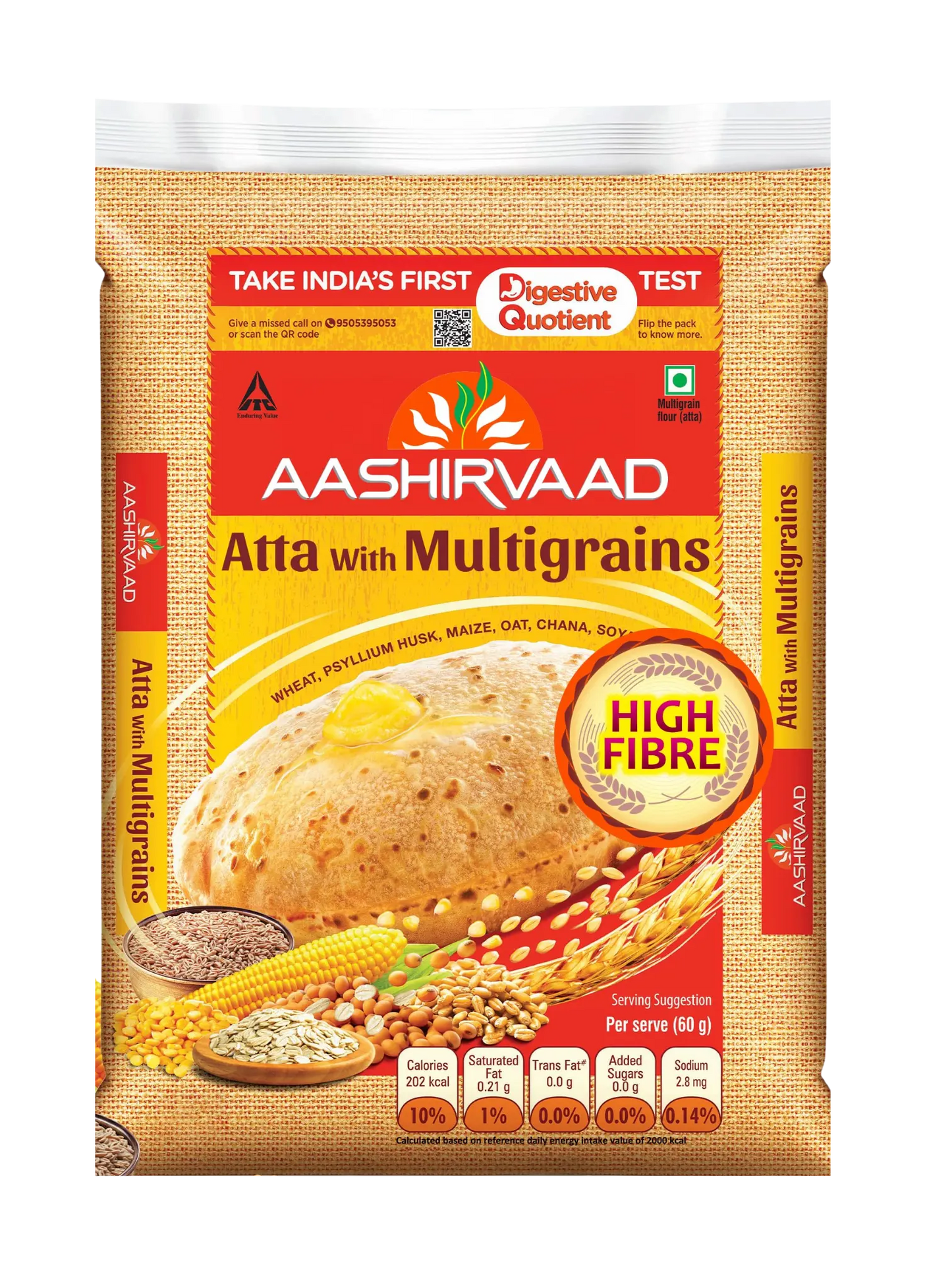 Aashirvaad Atta Multigrain 5Kg