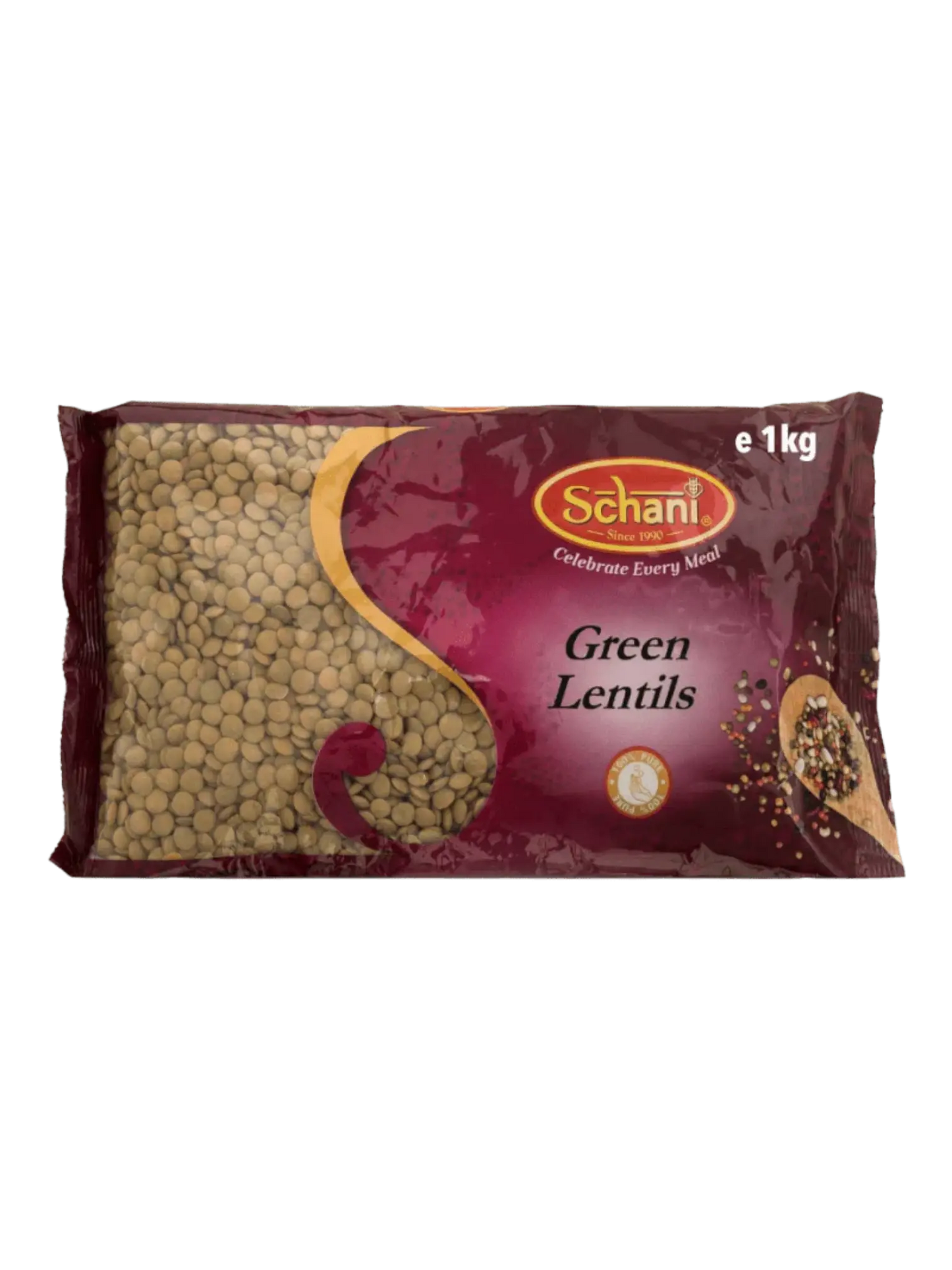 Schani Green Lentils 1kg