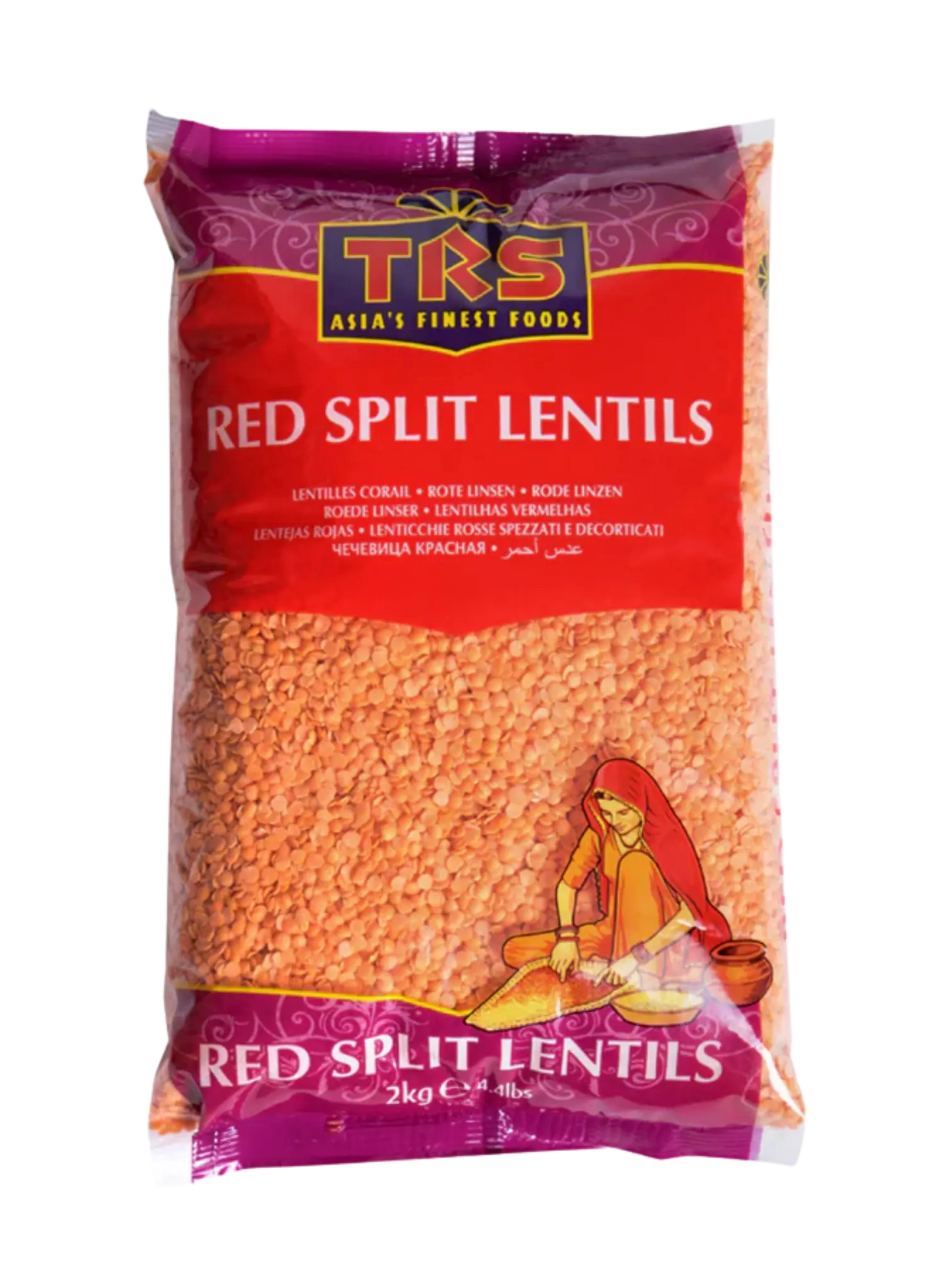 TRS Red Lentils 2Kg