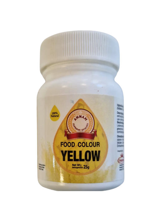 Annam Food Colour Yellow 25g