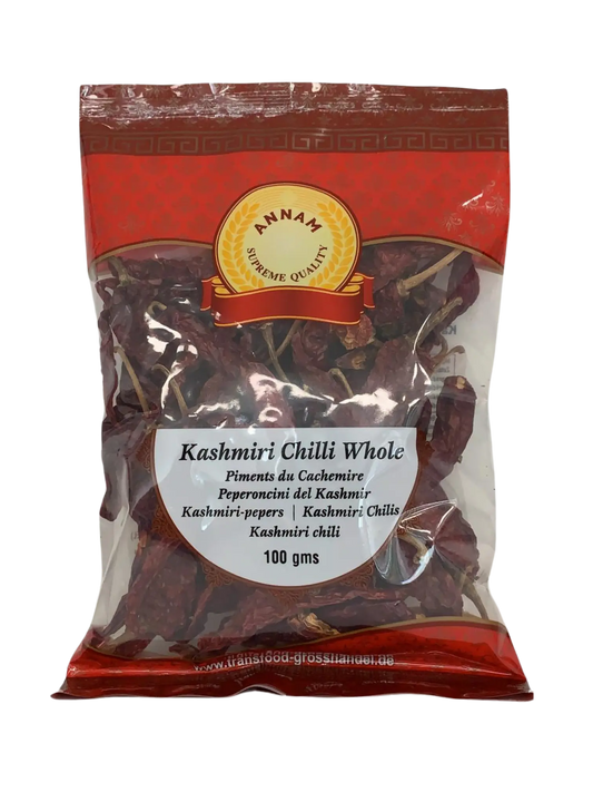 Annam Dried Red Chilli (Kashmiri ) 100g