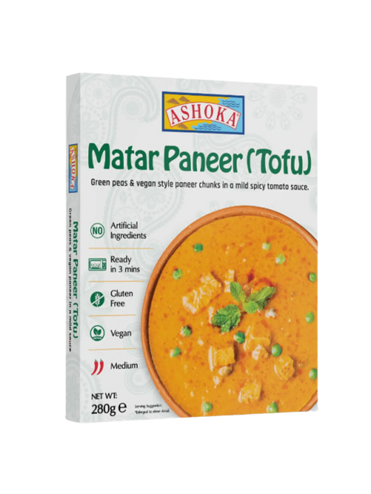 Ashoka RTE Matar Panner (Tofu Vegan) 280g