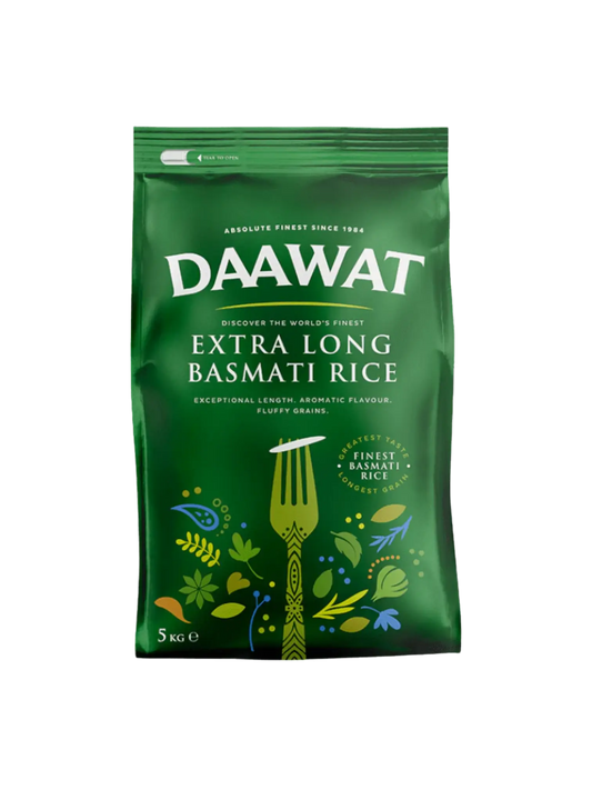 Daawat Basmati Extra Long Rice 5kg