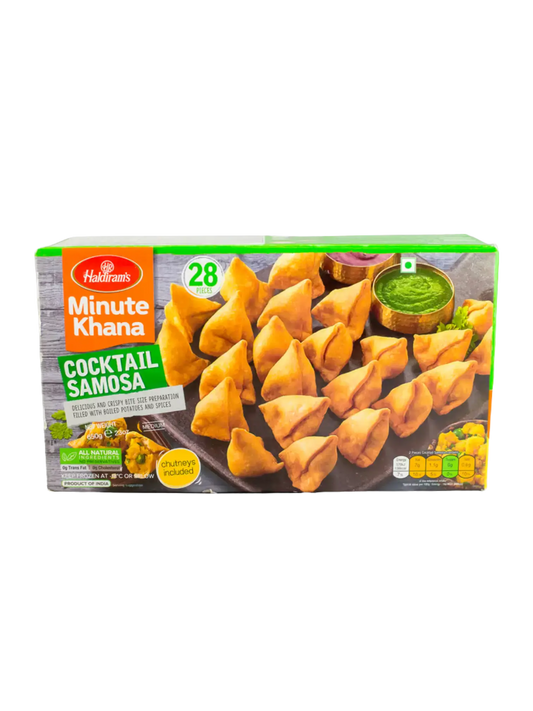 Haldiram Cocktail Samosa (Vegan) 650g