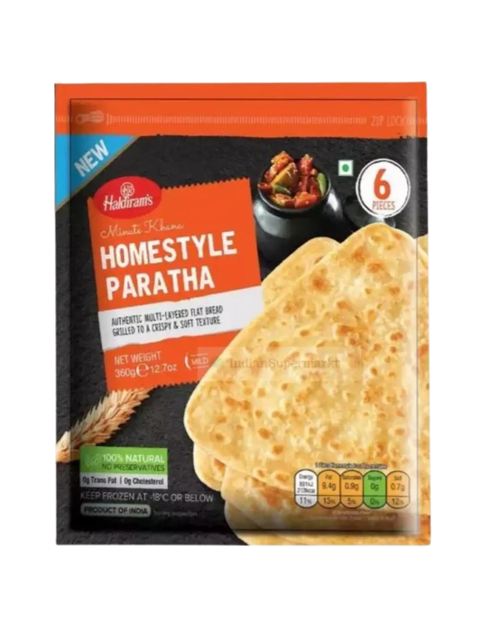 Haldirams Home Style Paratha Frozen 360g