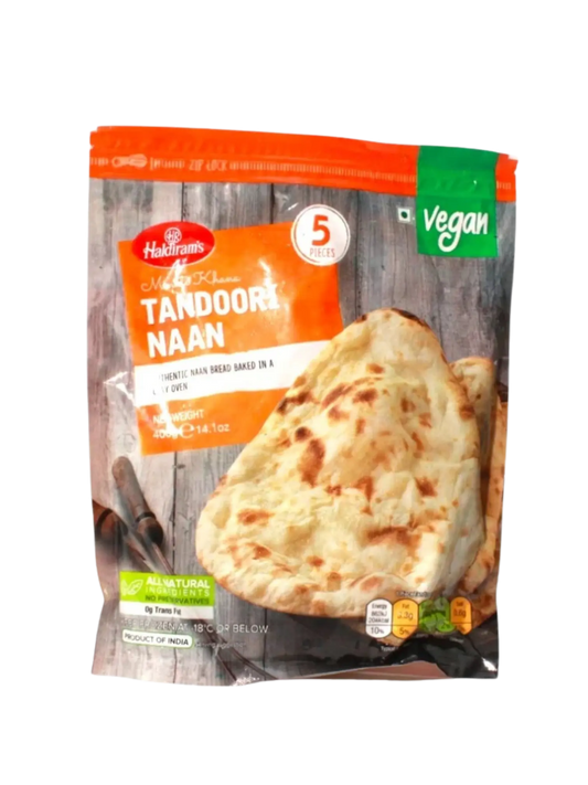 Haldiram Tandoori Naan(Vegan) 400g