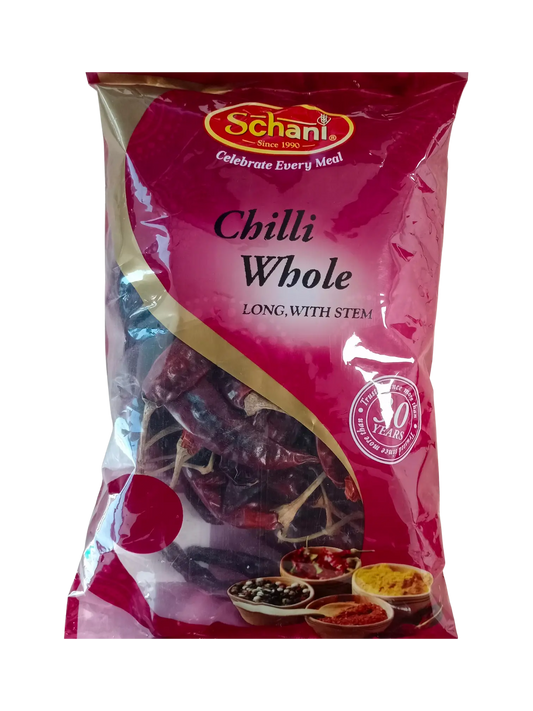 Schani Chilli Whole 100g